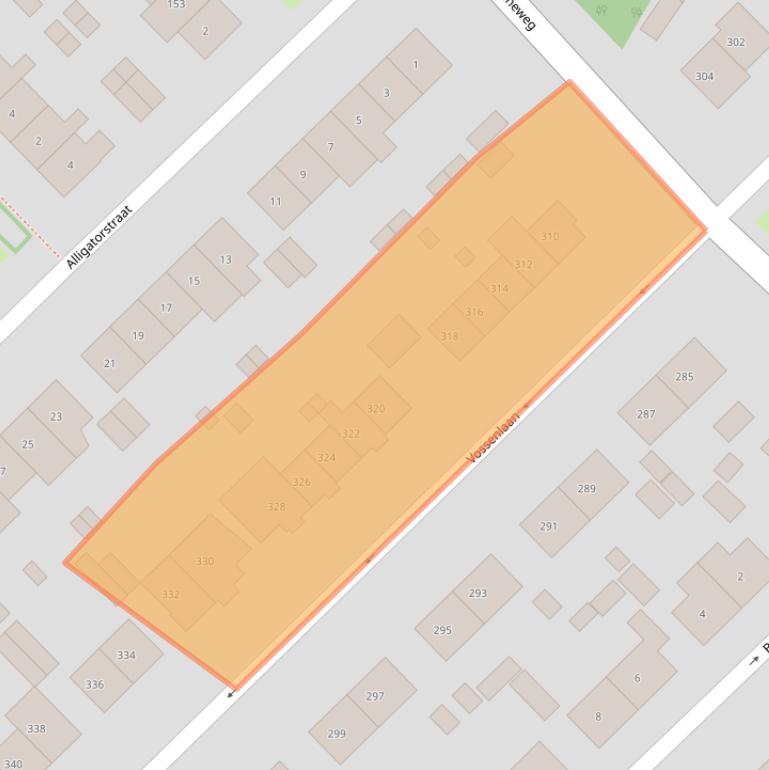 Kaart van postcodegebied 6532BH.