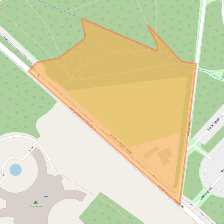 Kaart van postcodegebied 6532CM.