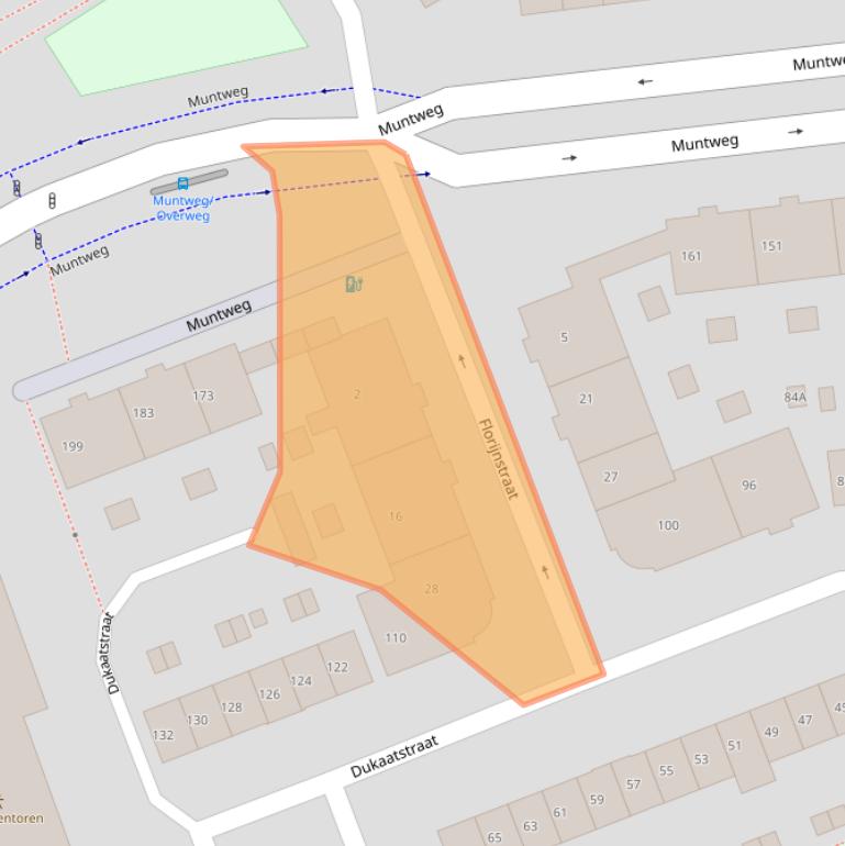 Kaart van postcodegebied 6532RD.