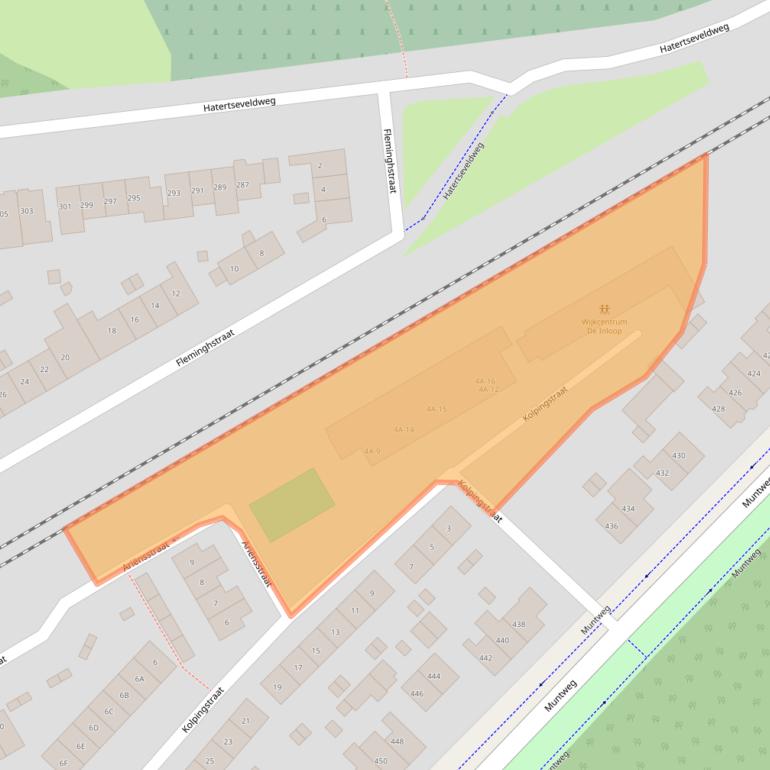 Kaart van postcodegebied 6532WP.