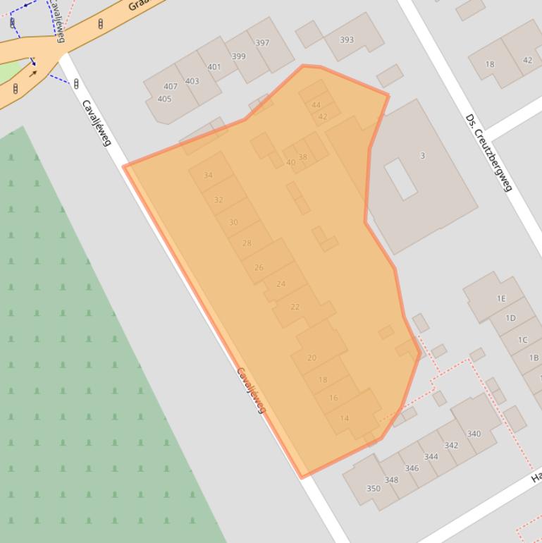 Kaart van postcodegebied 6532WX.