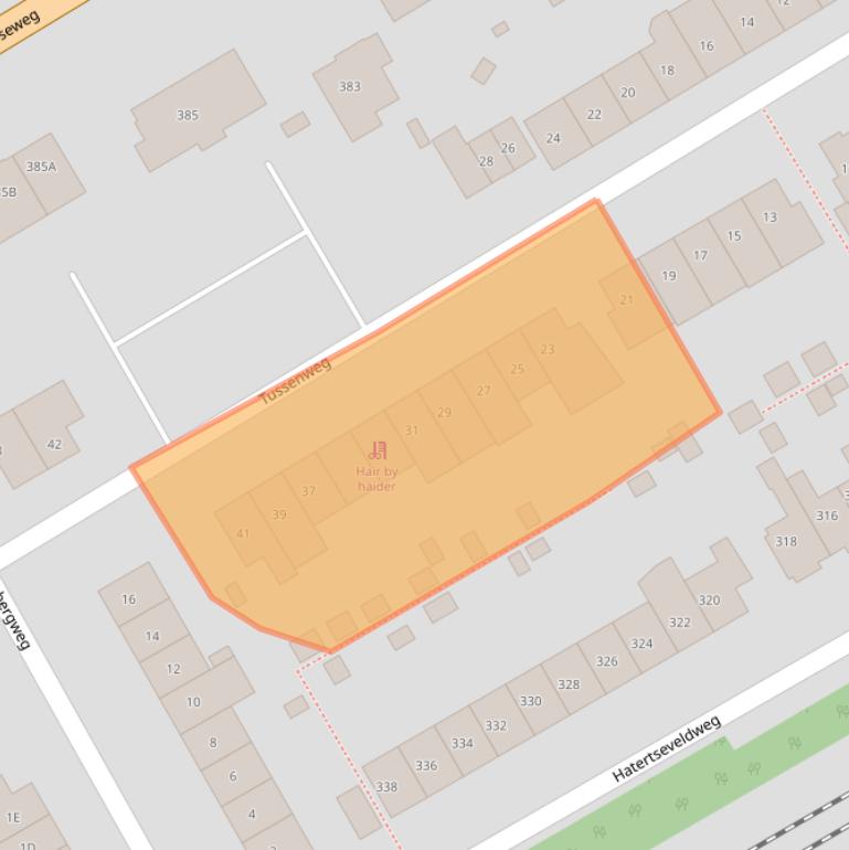 Kaart van postcodegebied 6532ZD.