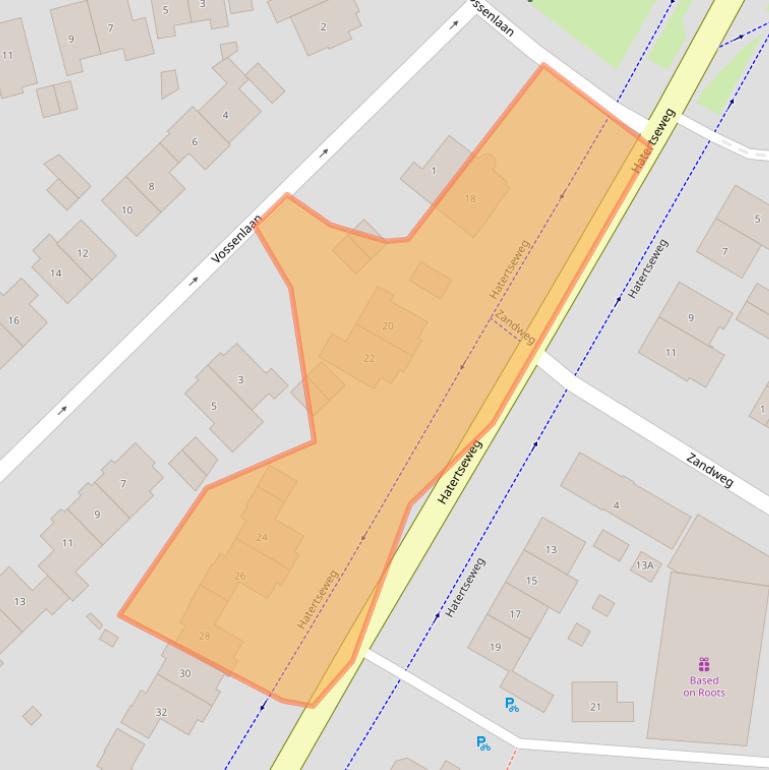 Kaart van postcodegebied 6533AM.