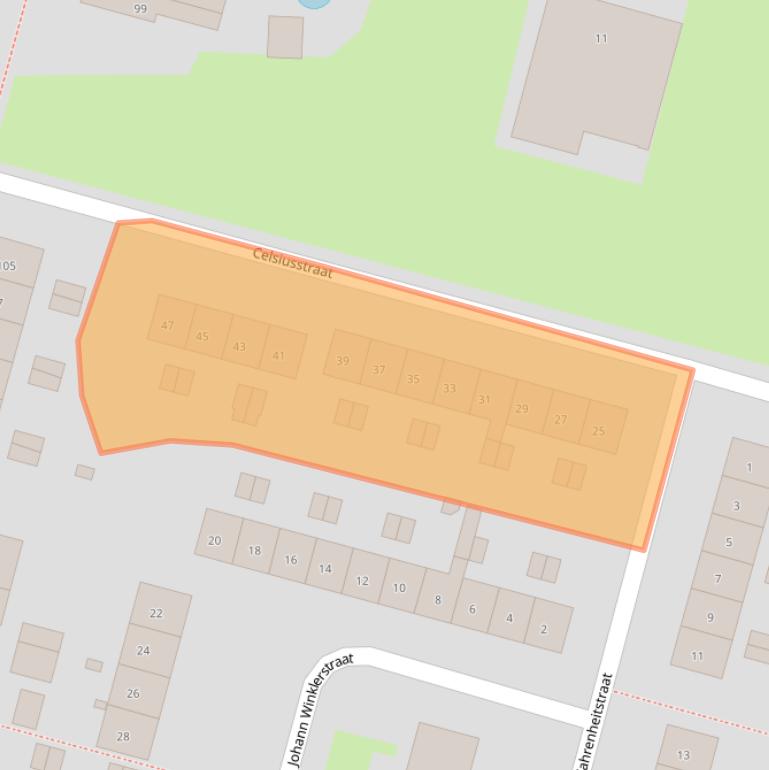 Kaart van postcodegebied 6533JC.