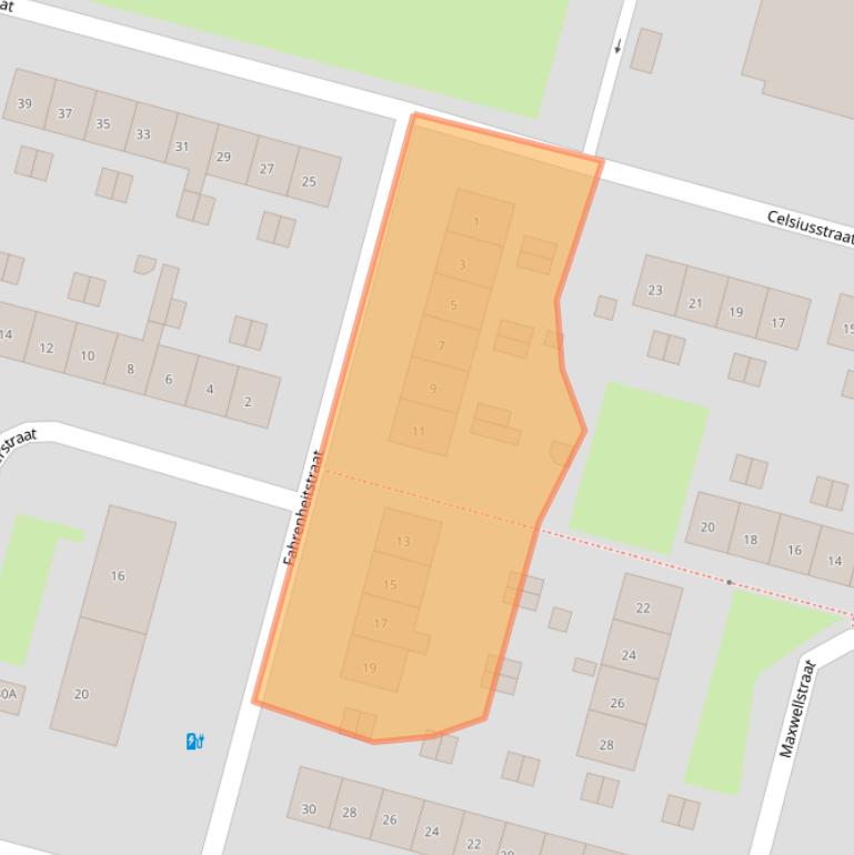 Kaart van postcodegebied 6533JL.