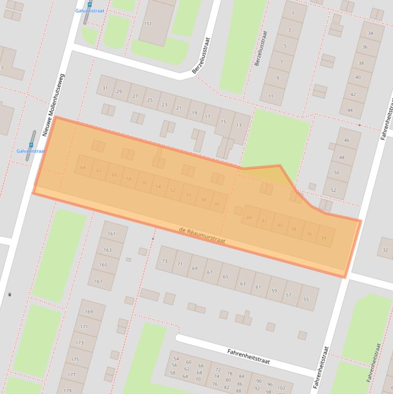 Kaart van postcodegebied 6533JW.