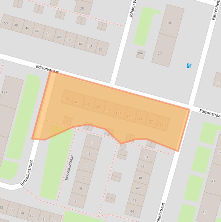 Kaart van postcodegebied 6533MH.