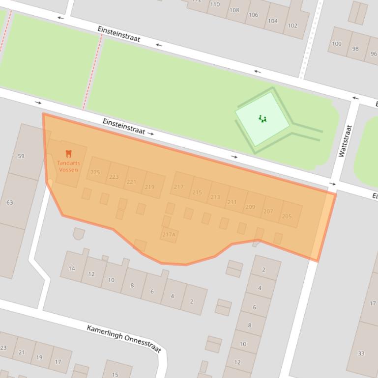 Kaart van postcodegebied 6533NM.