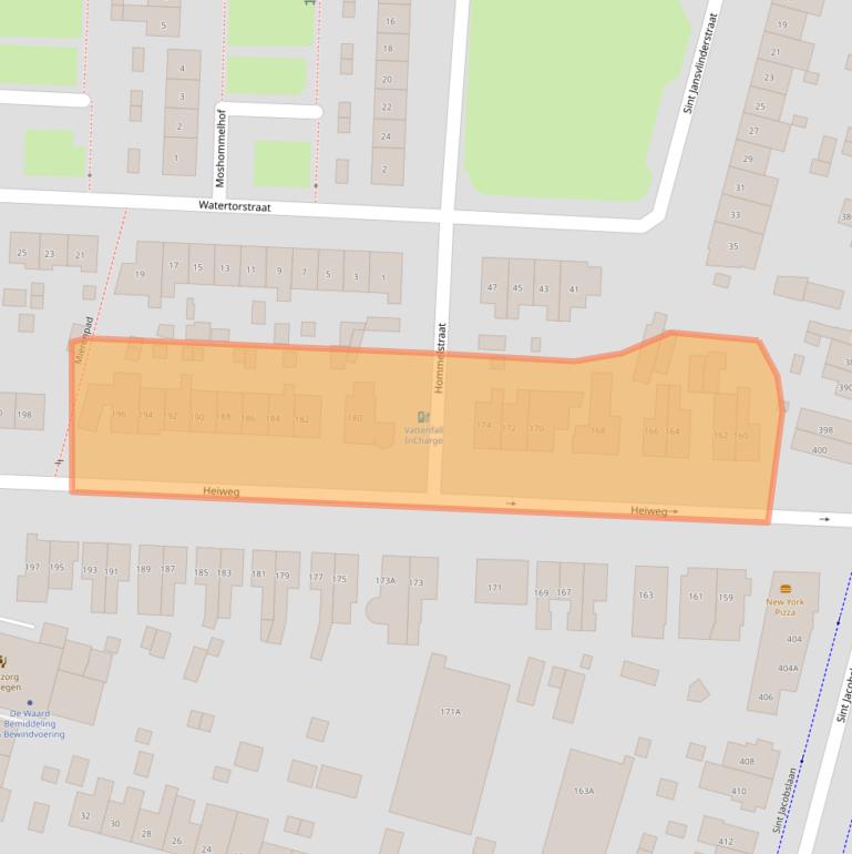 Kaart van postcodegebied 6533PG.