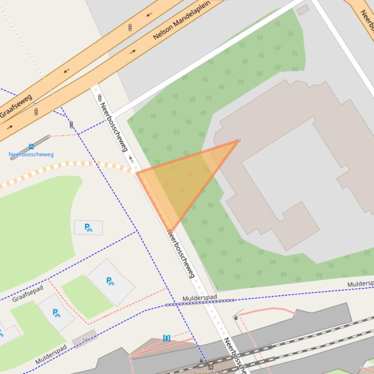 Kaart van postcodegebied 6534BB.