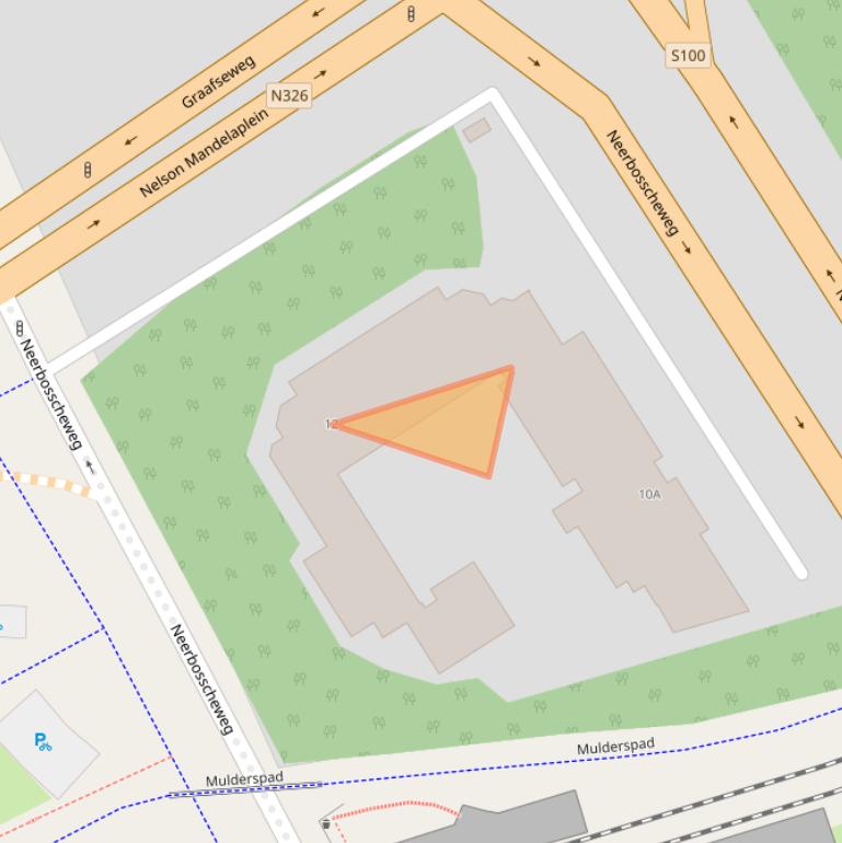 Kaart van postcodegebied 6534BC.