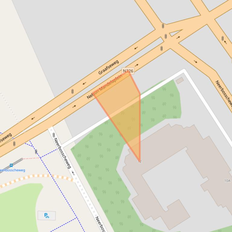 Kaart van postcodegebied 6534BH.