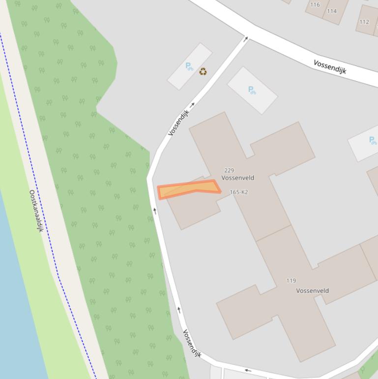 Kaart van postcodegebied 6534TS.