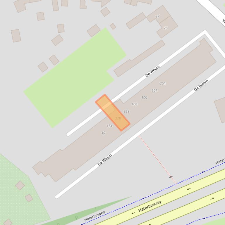 Kaart van postcodegebied 6534VD.