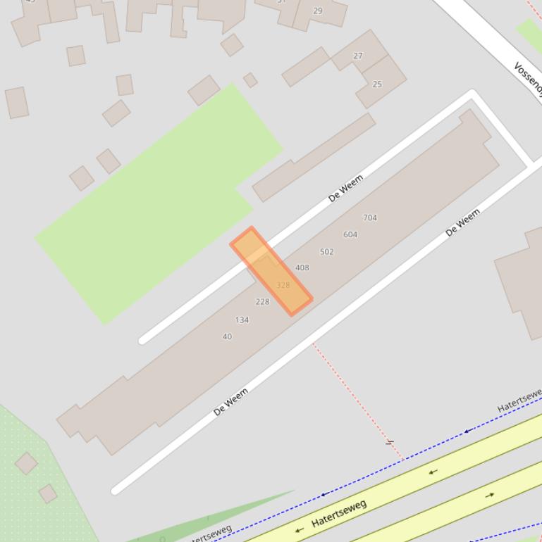 Kaart van postcodegebied 6534VE.