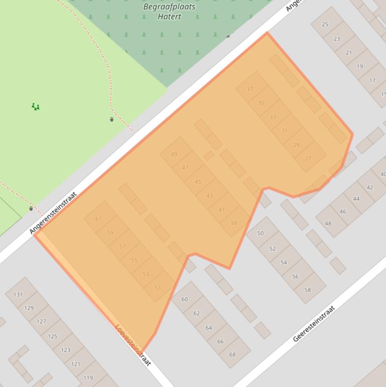 Kaart van postcodegebied 6535JM.