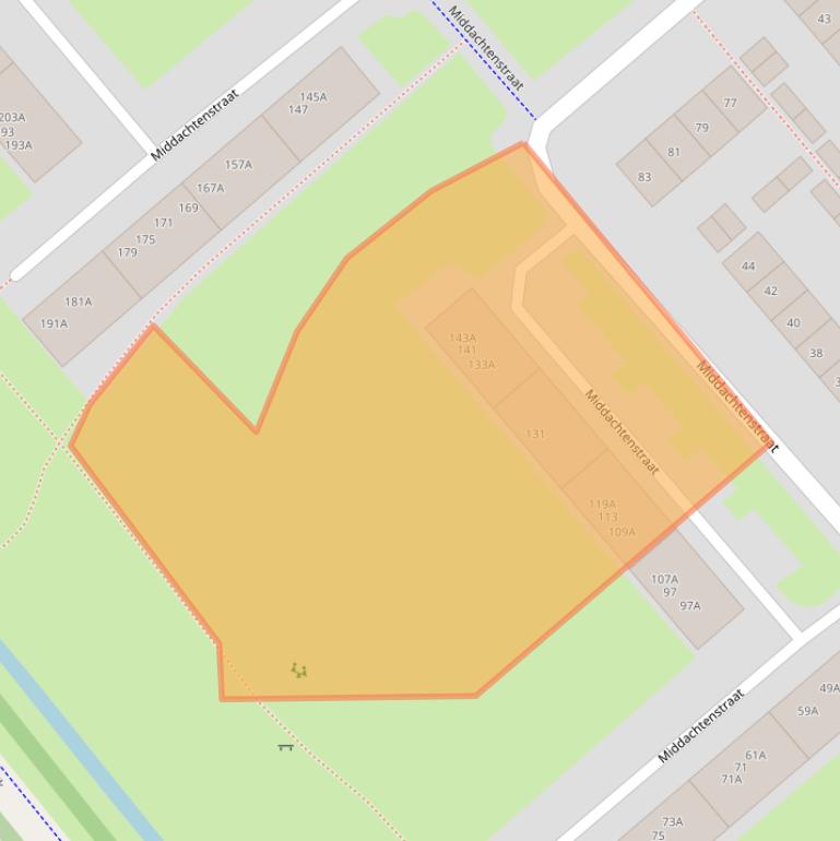 Kaart van postcodegebied 6535LH.