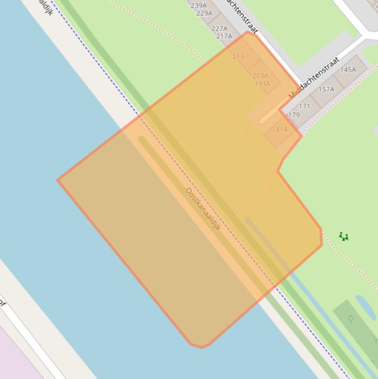 Kaart van postcodegebied 6535LK.