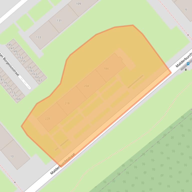 Kaart van postcodegebied 6535NG.