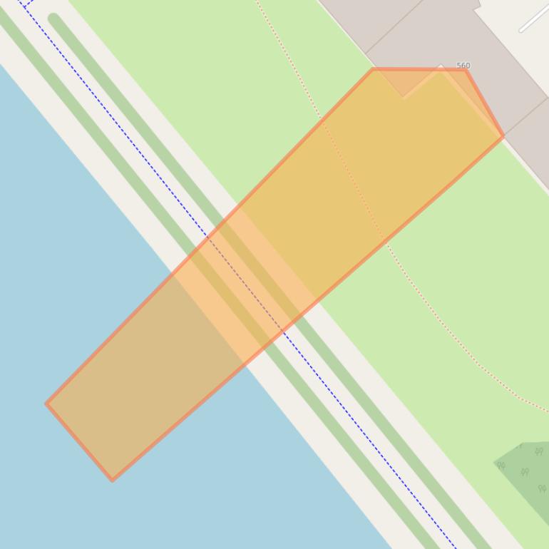 Kaart van postcodegebied 6535NS.