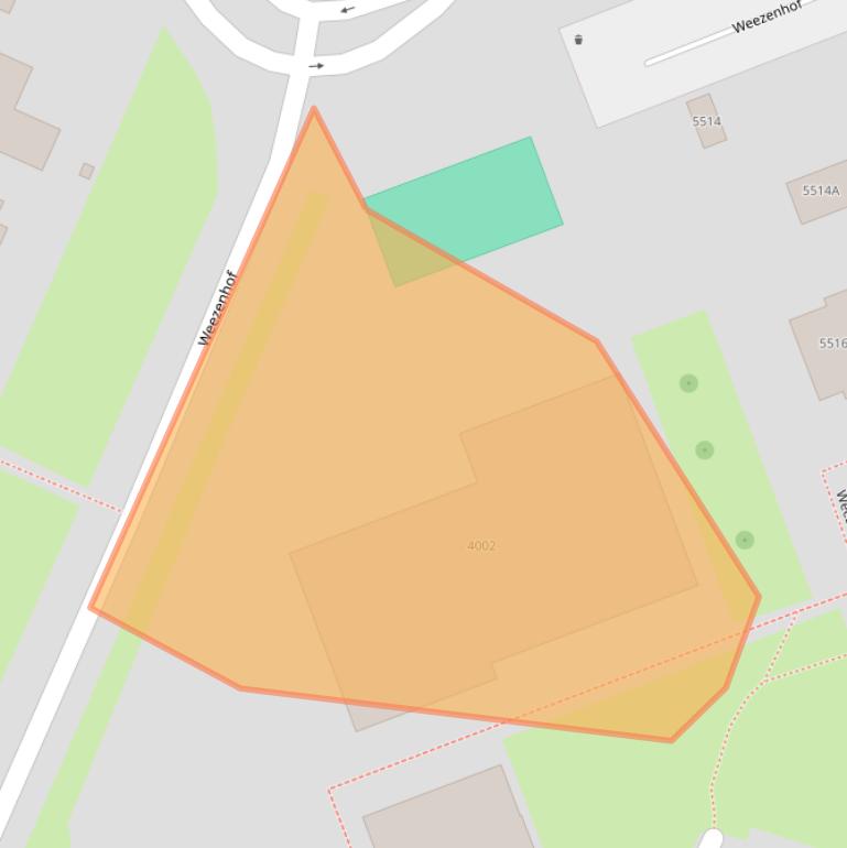 Kaart van postcodegebied 6536DB.