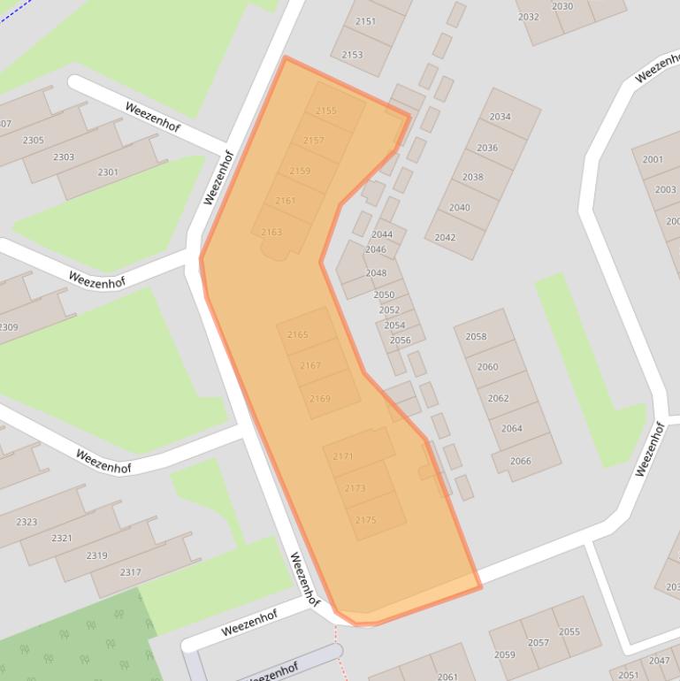 Kaart van postcodegebied 6536JT.