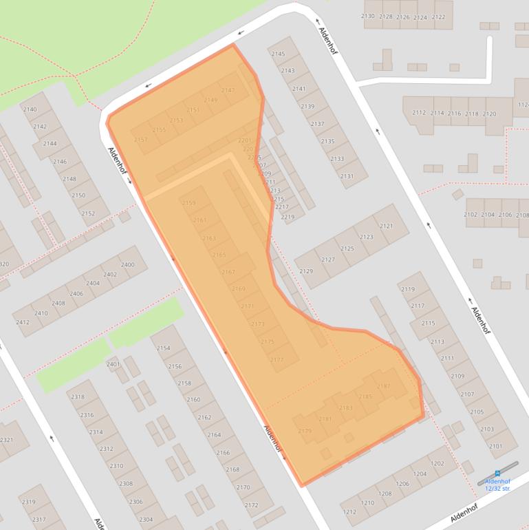 Kaart van postcodegebied 6537BM.