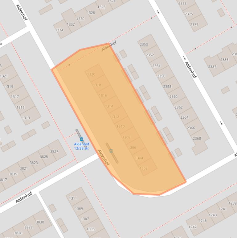 Kaart van postcodegebied 6537CC.