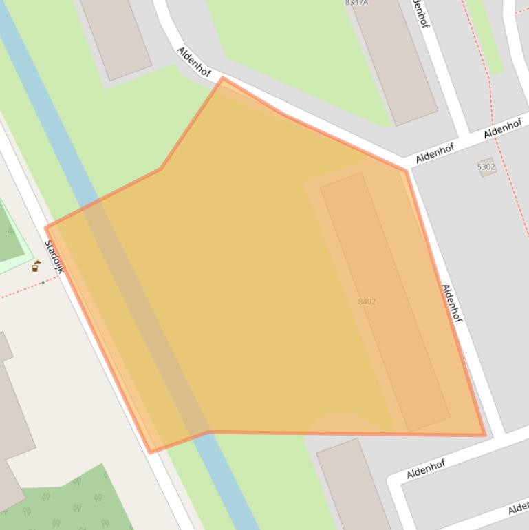 Kaart van postcodegebied 6537CM.