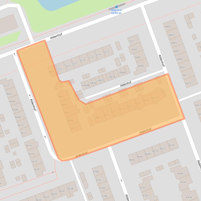 Kaart van postcodegebied 6537CV.