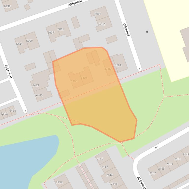 Kaart van postcodegebied 6537DK.