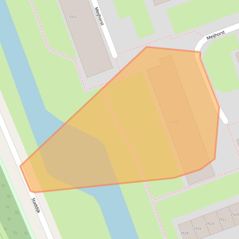 Kaart van postcodegebied 6537HW.