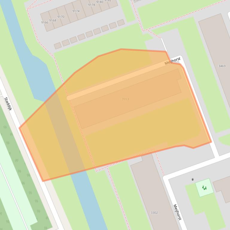 Kaart van postcodegebied 6537JD.