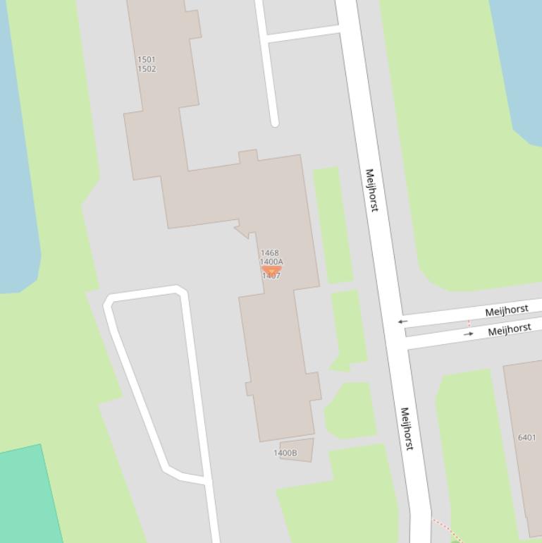 Kaart van postcodegebied 6537JT.