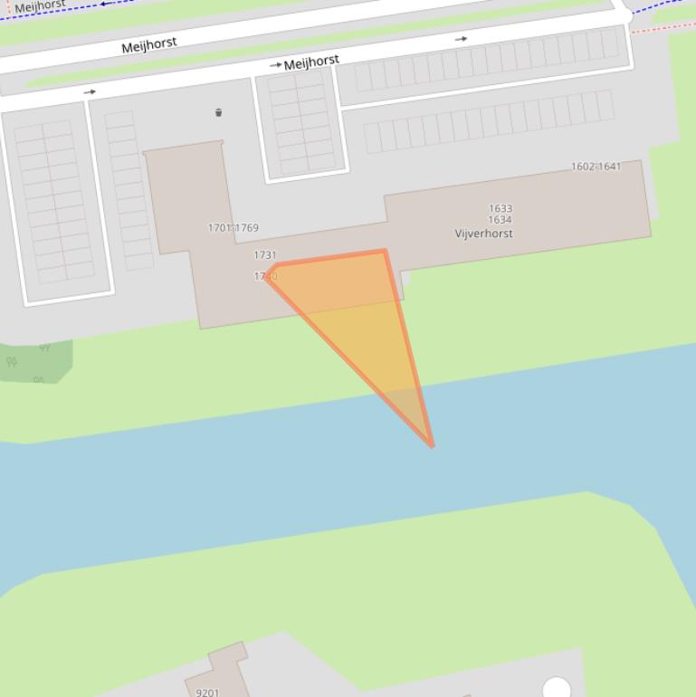 Kaart van postcodegebied 6537KC.