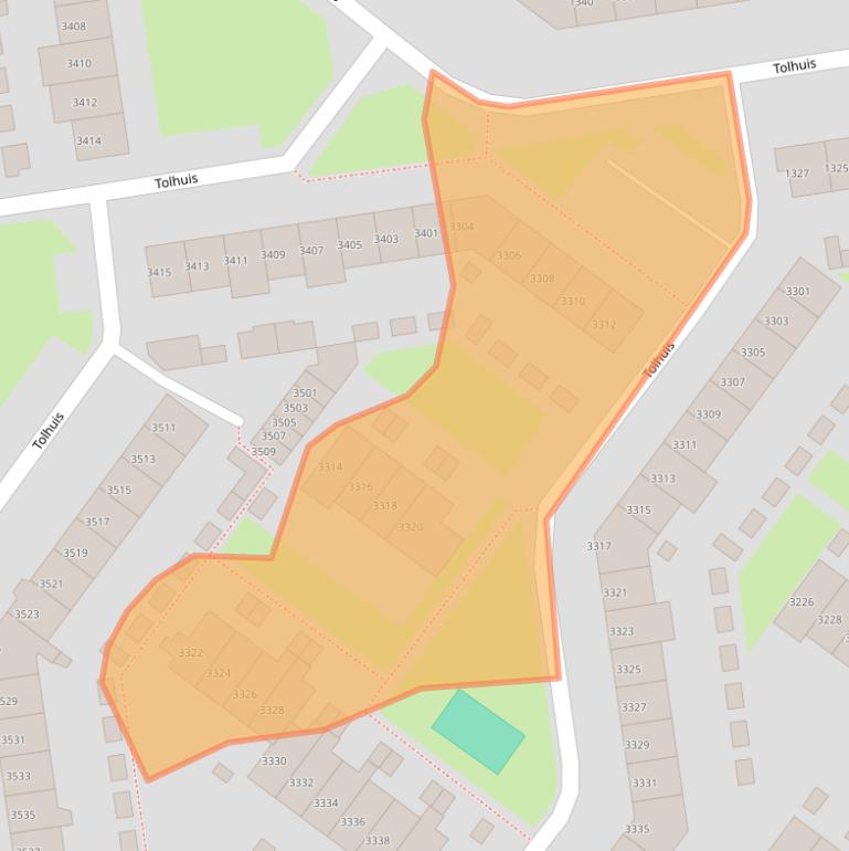 Kaart van postcodegebied 6537NK.
