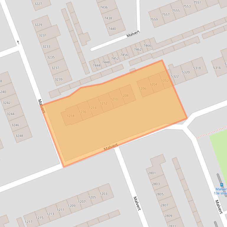 Kaart van postcodegebied 6538AX.