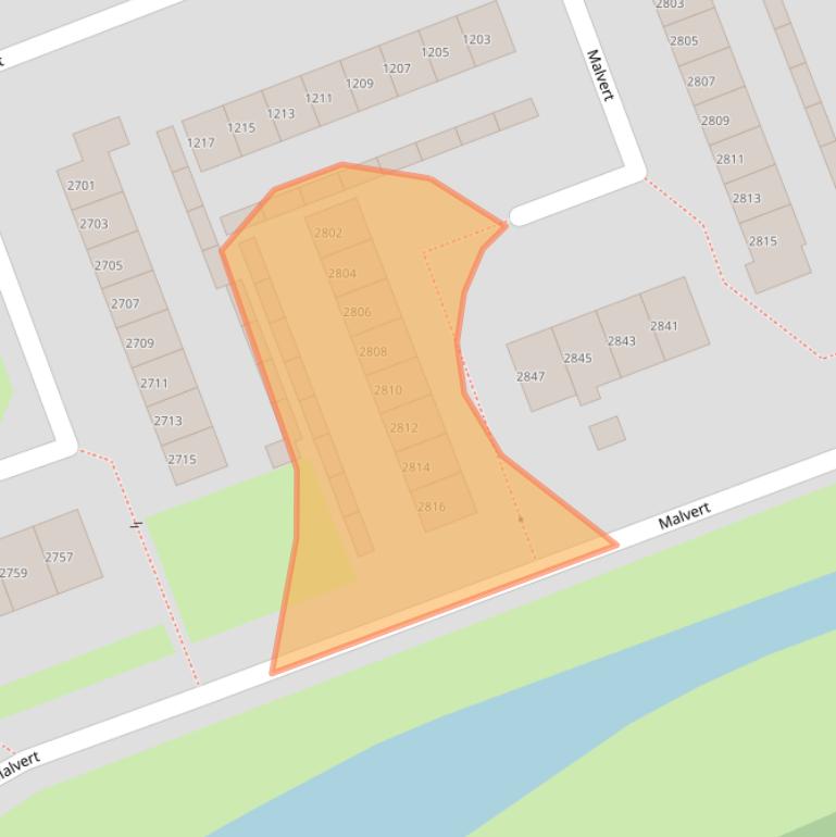 Kaart van postcodegebied 6538BL.