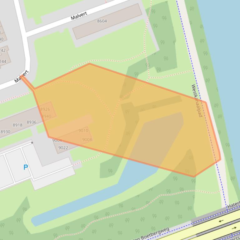 Kaart van postcodegebied 6538CG.