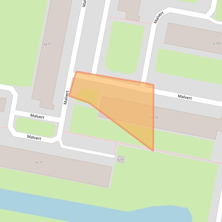 Kaart van postcodegebied 6538DV.