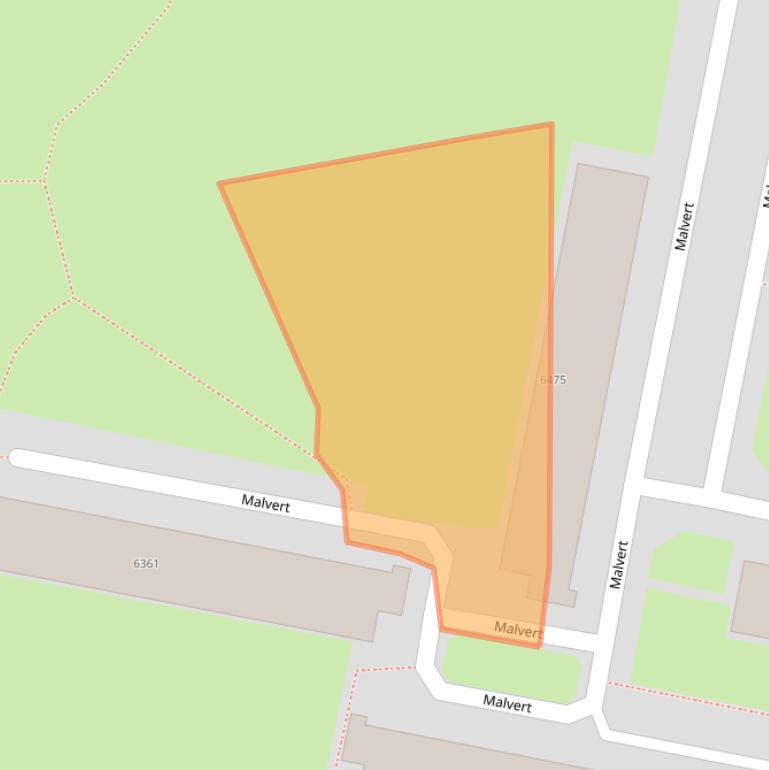 Kaart van postcodegebied 6538EB.