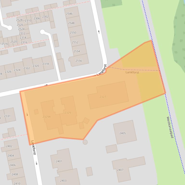 Kaart van postcodegebied 6538GK.
