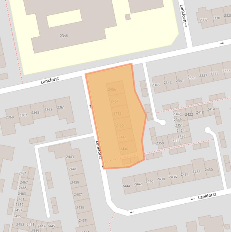 Kaart van postcodegebied 6538GV.