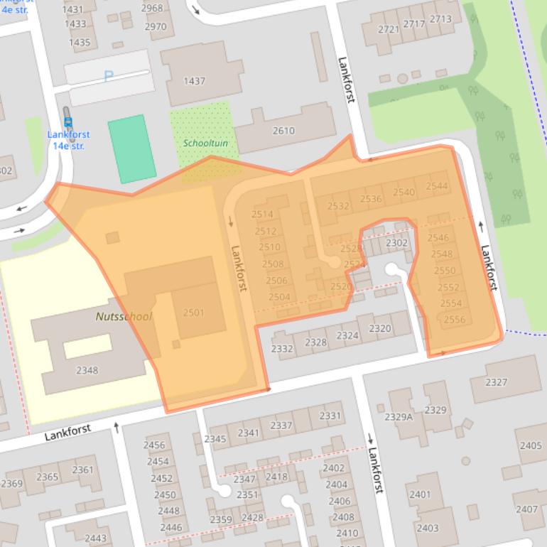 Kaart van postcodegebied 6538GW.
