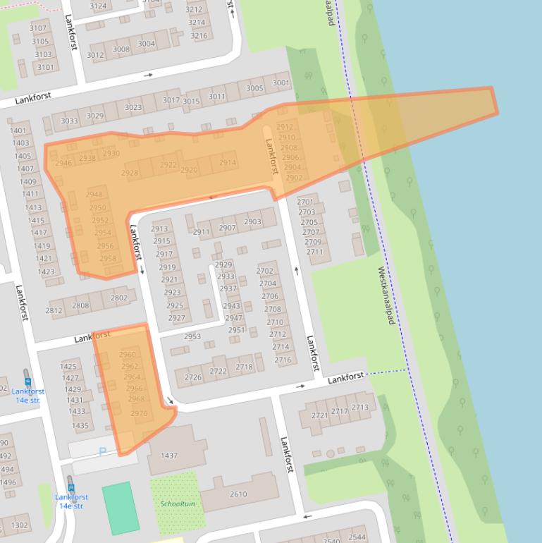 Kaart van postcodegebied 6538HD.