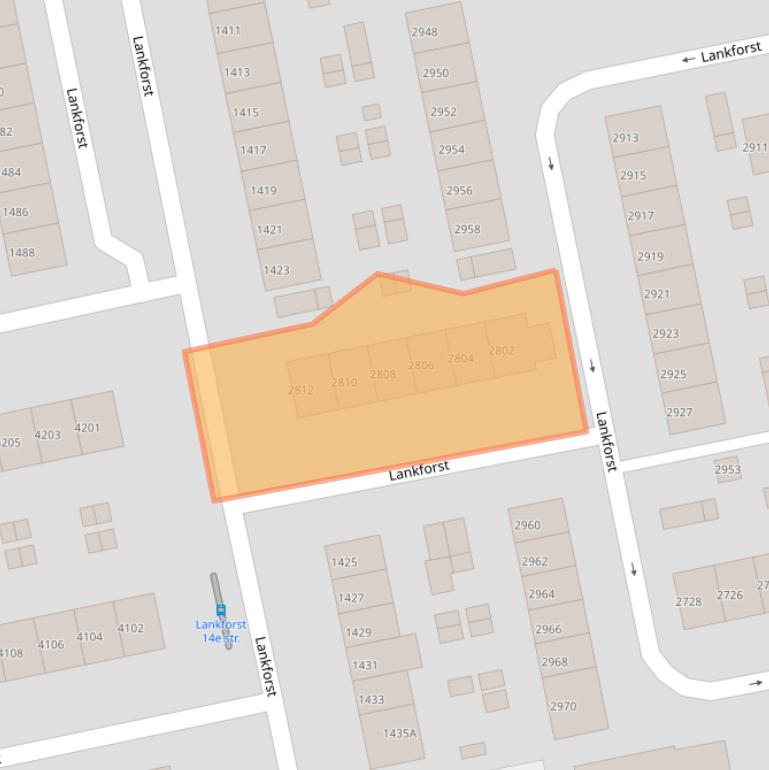 Kaart van postcodegebied 6538HG.