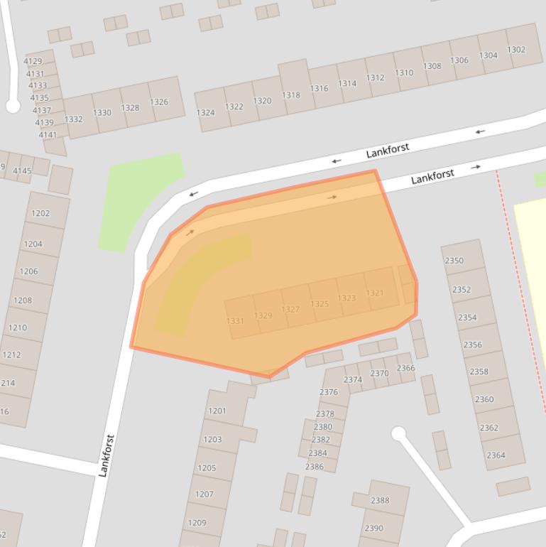 Kaart van postcodegebied 6538HH.