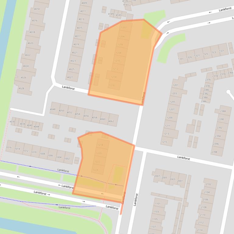 Kaart van postcodegebied 6538HM.