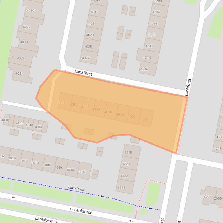 Kaart van postcodegebied 6538HR.