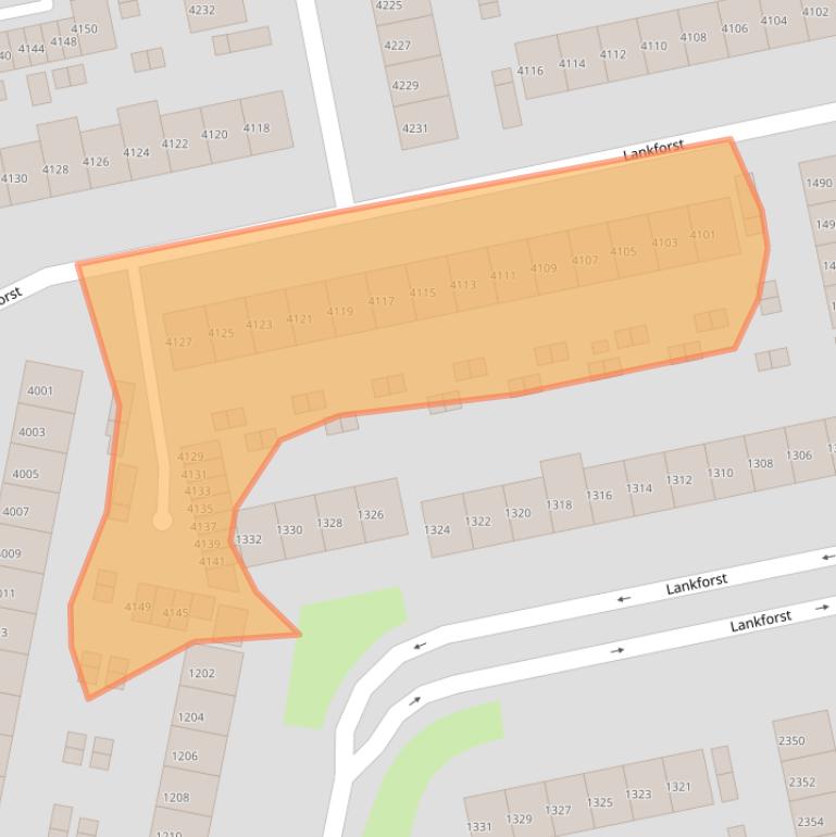 Kaart van postcodegebied 6538HS.